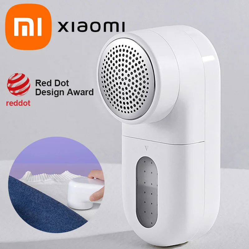 Removedor de Fiapos Portátil XIAOMI MIJIA Recarregável, Máquina de Remoção de Bolinhas de Tecido para Roupas e Suéteres